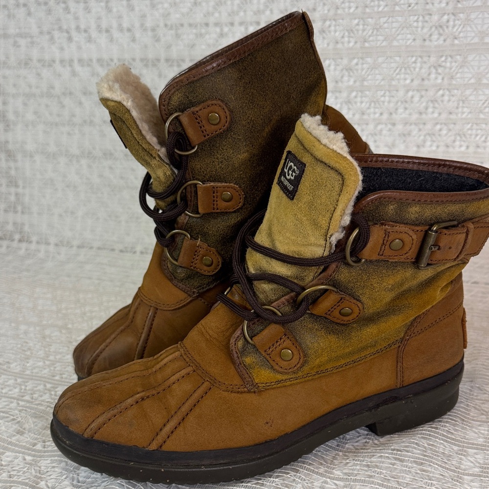 UGG Cecile Waterproof Duck Ankle Boots by Ugg Australia